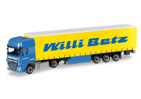 Daf XF SSC Euro 6 s návěsem "Willi Betz" "306560"  (1:87)