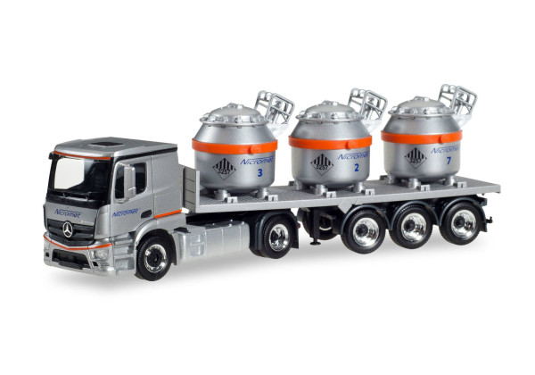 Mercedes Actros Classicspace 2,3 s návěsem "Nicromet" "307246" (1:87)