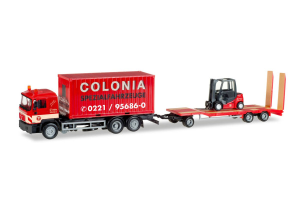 Man F 90 LKW s vlekem "Colonia" "308182"  (1:87)