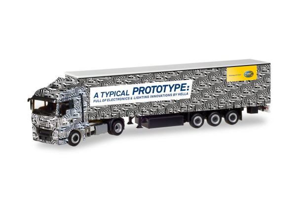 Man TGX XLX s návěsem "Hella Erlkönig Truck" "308434" (1:87)