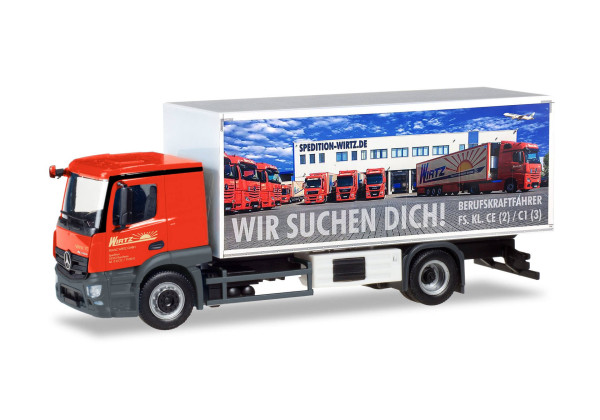 MB Actros LKW "Spedition Wirtz" "309295"  (1:87)