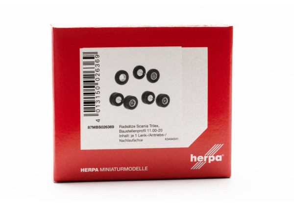 Sada náprav "87MBS026369"  (1:87)