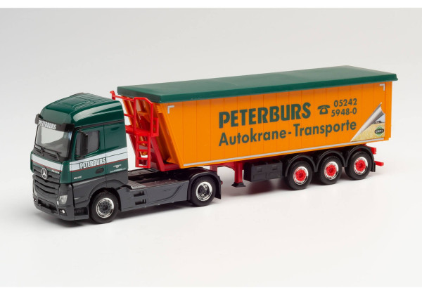MB Actros s návěsem  "Peterburs" "312011"  (1:87)