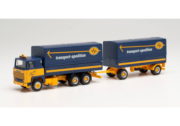 Scania 141 s vlekem "ASG" "312585"