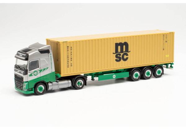 Volvo FH GL LNG s návěsem "EKB / MSC" "313193"  (1:87)