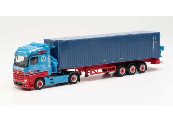 MB Actros s návěsem "Frankenbach" "313919"   (1:87)