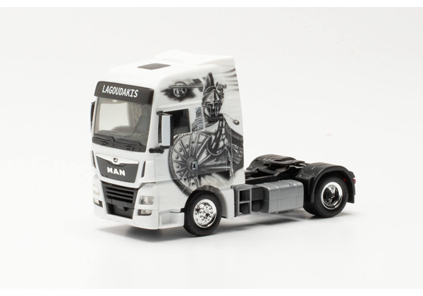 MAN TGX XXL tahač "Lagoudakis 3 / Leonidas, König von Sparta" "314923" (1:87)