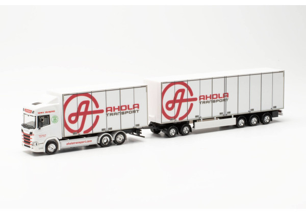 Scania CR 20 HD s návěsem  "Ahola Transport" "315678"  (1:87)