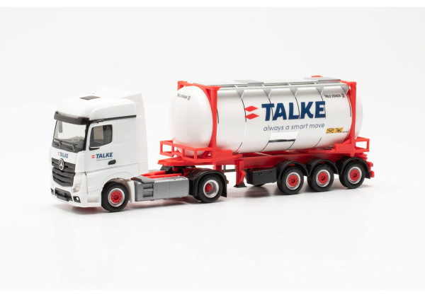 MB Actros Bigspace  s návěsem "Talke" "316002"  (1:87)