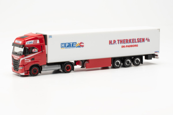 Iveco S-Way LNG s chlaďákem "H.P.Therkelsen" "316095"  (1:87)