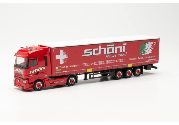 Renault T facelift s návěsem "Schöni International" "316446"  (1:87)
