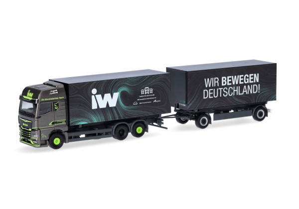 MAN TGX GX LKW s vlekem "IW"317160"  (1:87)