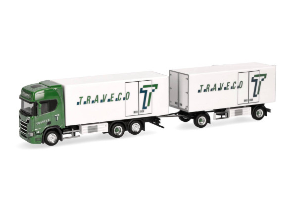 Scania CR20 HD s vlekem "Traveco""317788" (1:87)