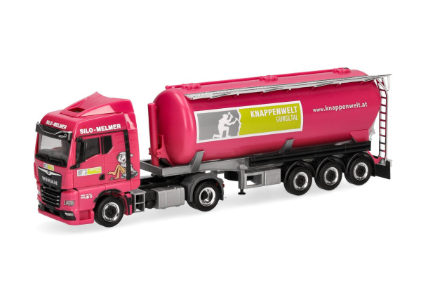 MAN TGX GM se silocisternou "Melmer" "318129" (1:87)