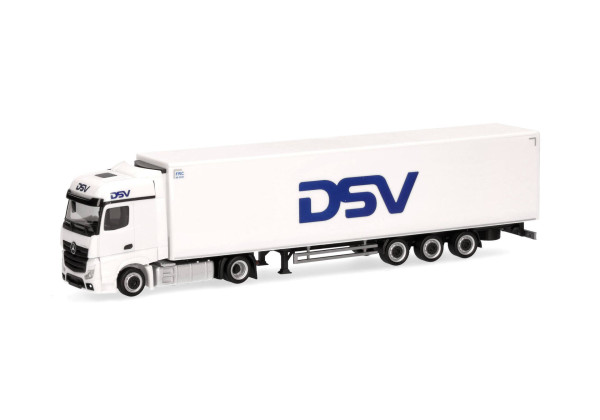 MB Actros Bigspaces chlaďákem "DSV" "318198"  (1:87)