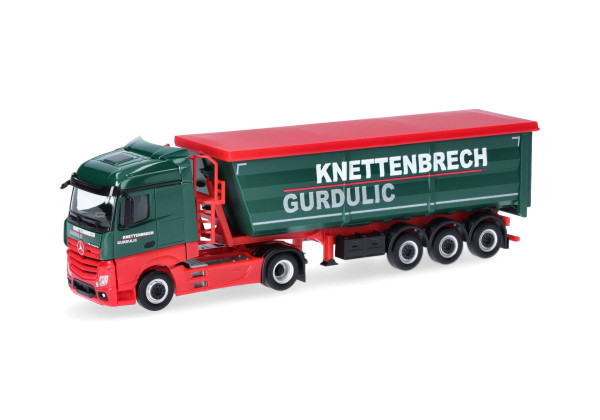 MB Actros Streamspace s návěsem "Knettenbrech & Gurdulic" "318518" (1:87)