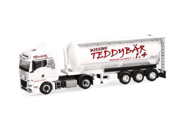 MAN TGX GM  se silocisternou  "Silo Melmer / Teddybär 1.4“ "318754"  (1:87)