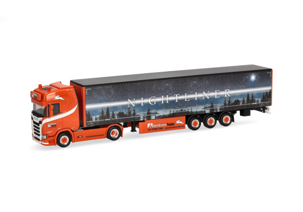 Scania CS 20 HD 15m s návěsem "Ferntrans Haas" "318785"  (1:87)