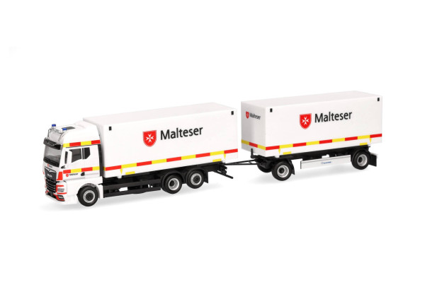 MAN TGX GX  s vlekem "MALTESER" "318945"  (1:87)