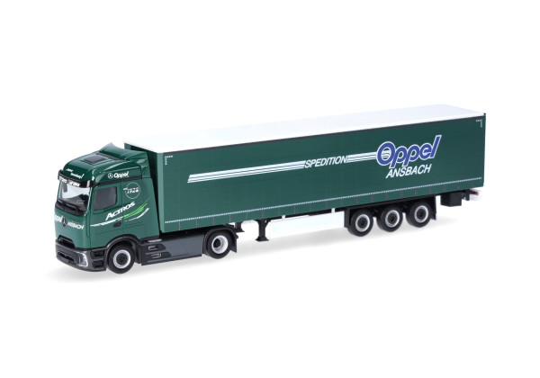 MBActros Procabin s návěsem  "Oppel Ansbach" "319072"  (1:87)