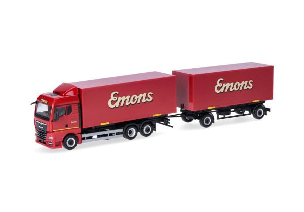 MAN TGX GM s vlekem "Emons" "319294" (1:87)