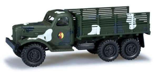 ZIL 157 s otevřenou vysokou korbou "NVA" "743983"  (1:87)