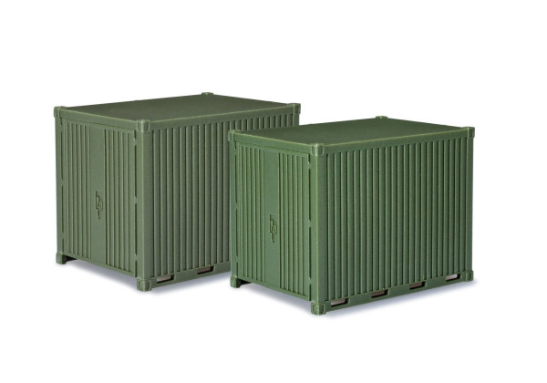 Kontejnery vojenské 10ft "744713"  (1:87)