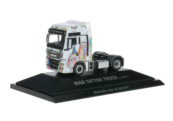 Man TGX XXL Euro 6 tahač "MAN - Niemals war es besser" "918732"  (1:87)