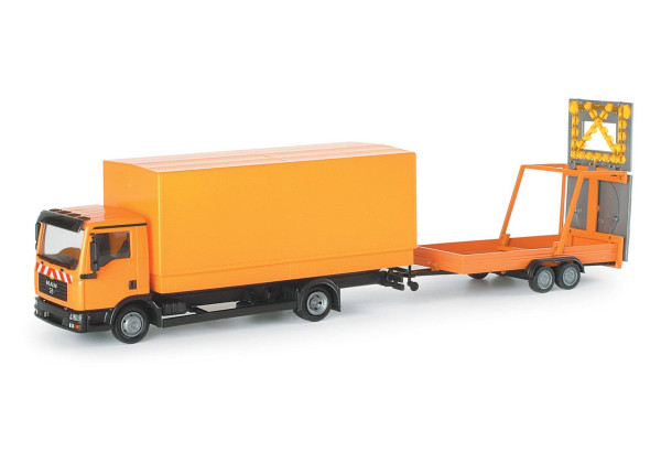 MAN TGL LKW s vlekem "154253" (1:87)