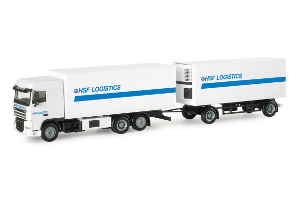 DAF XF 105 SC s vlekem "HSF Logistik" "154536" (1:87)