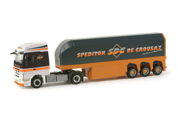MB Actros LH s návěsem "Interliner / De Crousaz" "156363" (1:87)