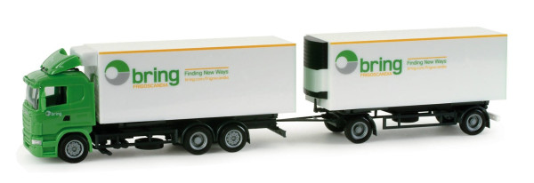 Scania R 09 STD s vlekem "Bring Frigoscandia" "156790" (1:87)