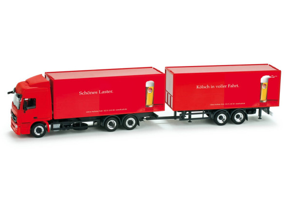 MB Actros LH s tandemem "Früh Kölsch" "158589" (1:87)