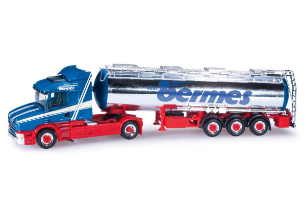 Scania Hauber s cisternou "Spedition Bermes" "159586" (1:87)