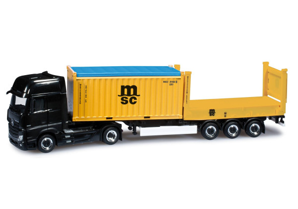 MB Actros Gigaspace s návěsem "MSC" "302999" (1:87)