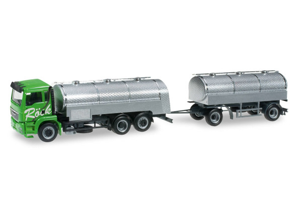 MAN TGS M s vlekem "Röck Milchtransporte " "303750" (1:87)
