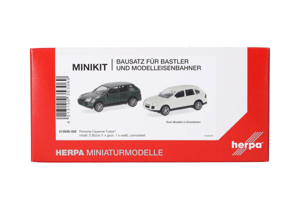 MiniKit: Porsche Cayenne Turbo "012836-002"/2 kusy (1:87)