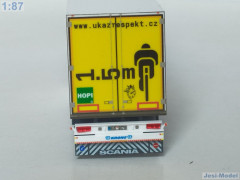 Volvo FH GL LKW s vlekem "Wallek & Geser" "312769"  (1:87) (3)