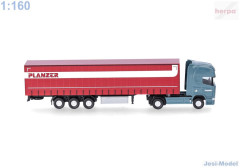 Scania R s návěsem "Planzer" "066860"  (1:160) (3)