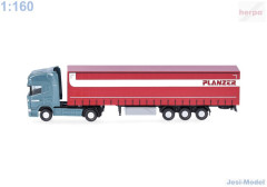 Scania R s návěsem "Planzer" "066860"  (1:160) (4)