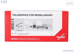 Minikit-stavebnice hasičů Scania CrewCab/2 ks "085731-002"  (1:87)