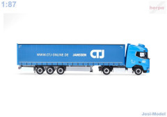 DAF XG s návěsem "CTJ" "318495"  (1:87)