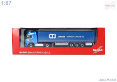 DAF XG s návěsem "CTJ" "318495"  (1:87)