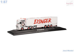 Scania CS 20 HD s chlaďákem "Eisinger" "122306"  (1:87)