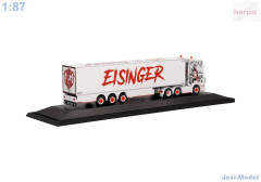 Scania CS 20 HD s chlaďákem "Eisinger" "122306"  (1:87)