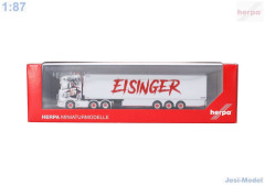 Scania CS 20 HD s chlaďákem "Eisinger" "122306"  (1:87)