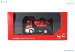 MB Actros S nakladač  AK12 "Hasiči " "098250"  (1:87) (5)