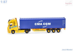 Volvo FH GL Volvo FH GL XL 2020  "acargo/CMA-CGM" s návěsem "" "318822 (1:87)