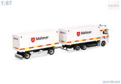 MAN TGX GX  s vlekem "MALTESER" "318945"  (1:87)