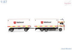 MAN TGX GX  s vlekem "MALTESER" "318945"  (1:87)